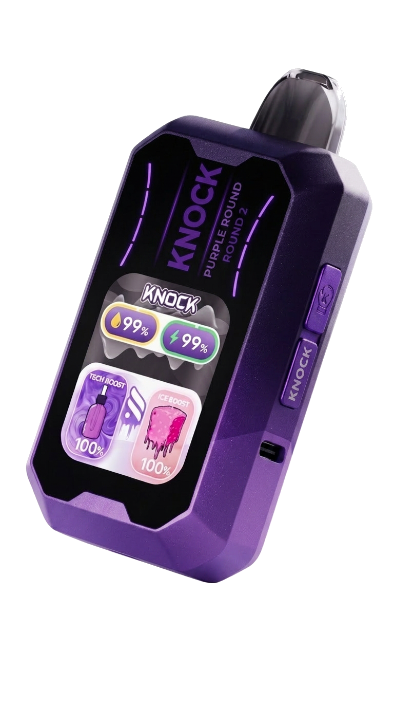 KNOCK Purple Round